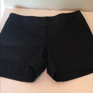 Express black dress shorts